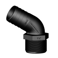 TruDesign Hose Tails 120 Degree Male Thread