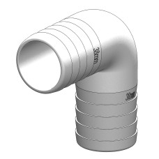 TruDesign 90° Hose Connectors White