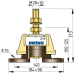 VETUS flexible engine mounting type LMX210